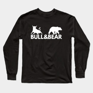 The Bull and Bear Artwork 3 Long Sleeve T-Shirt